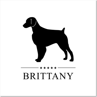 Brittany Black Silhouette Posters and Art